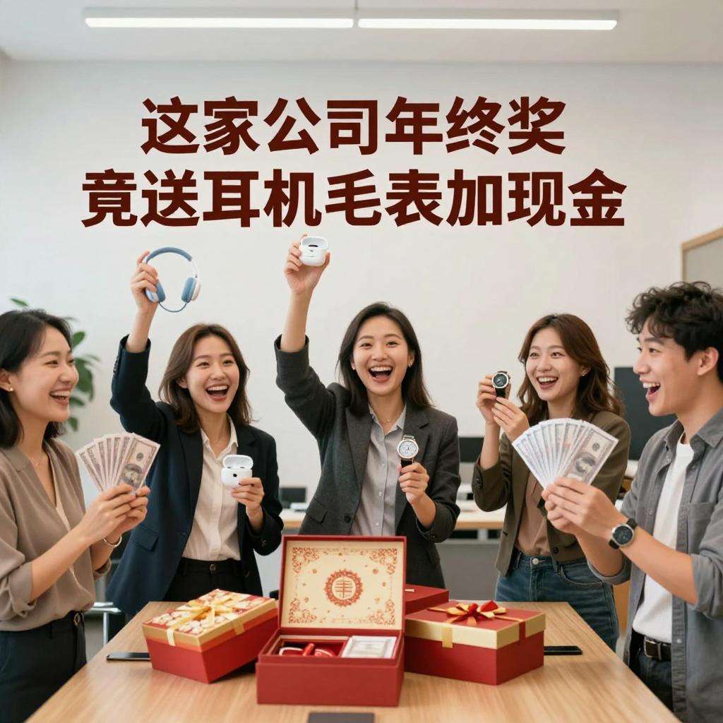 这家公司年终奖竟送耳机手表加现金，员工福利好到让人眼红