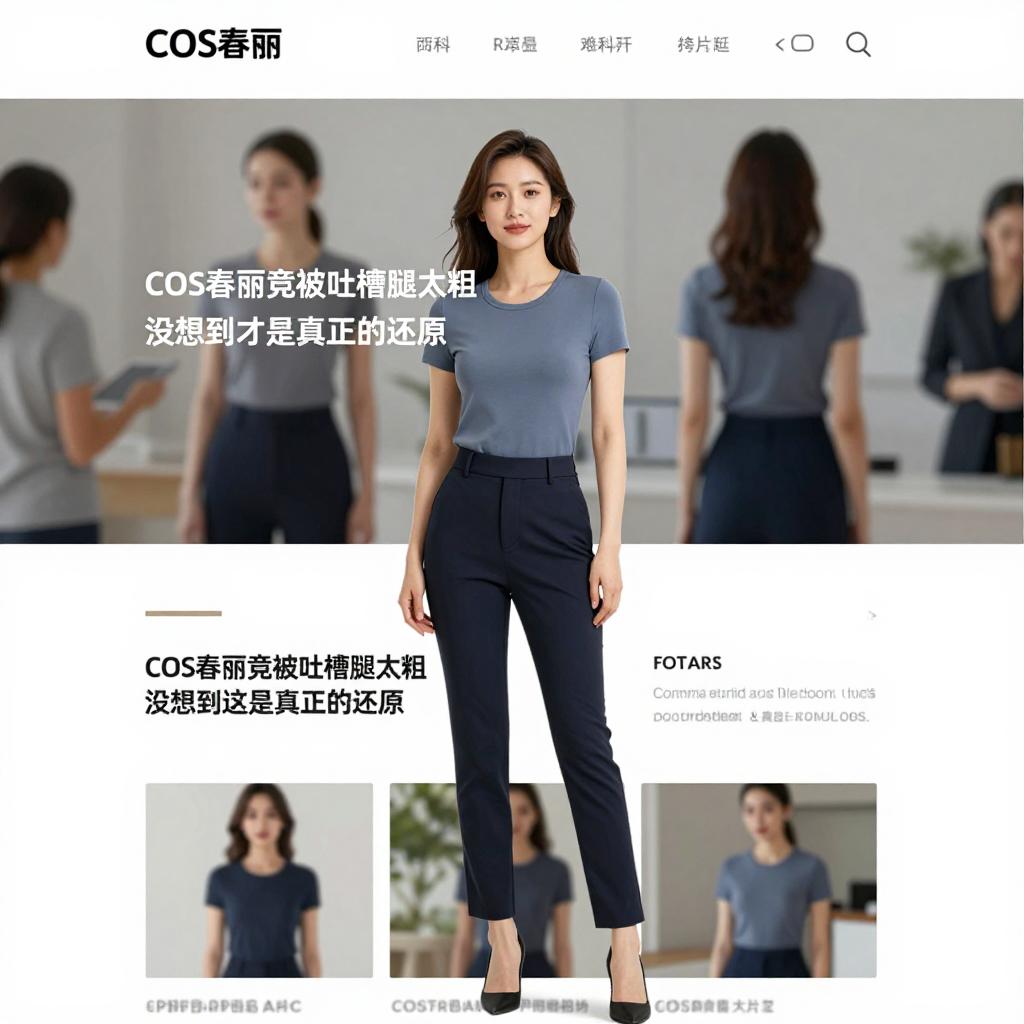 COS春丽竟被吐槽腿太粗，没想到这才是真正的还原