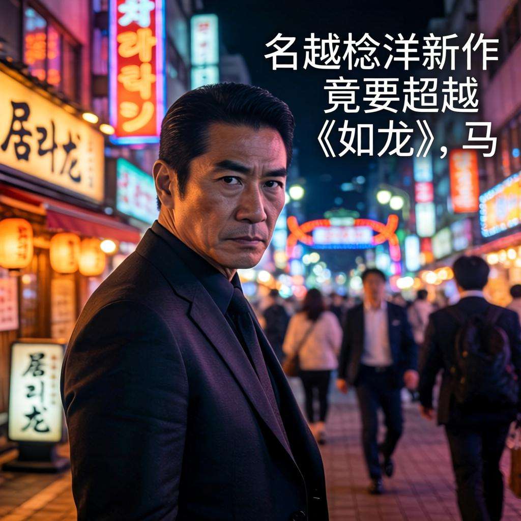 名越稔洋新作竟要超越《如龙》，马东锡主演的黑帮游戏藏着什么秘密？
