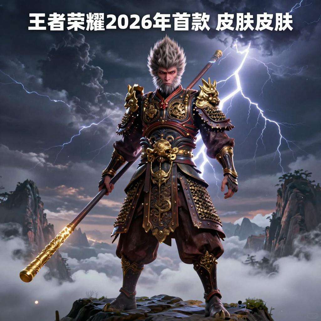 《王者荣耀》2026年首款皮肤：野性正义的孙悟空！