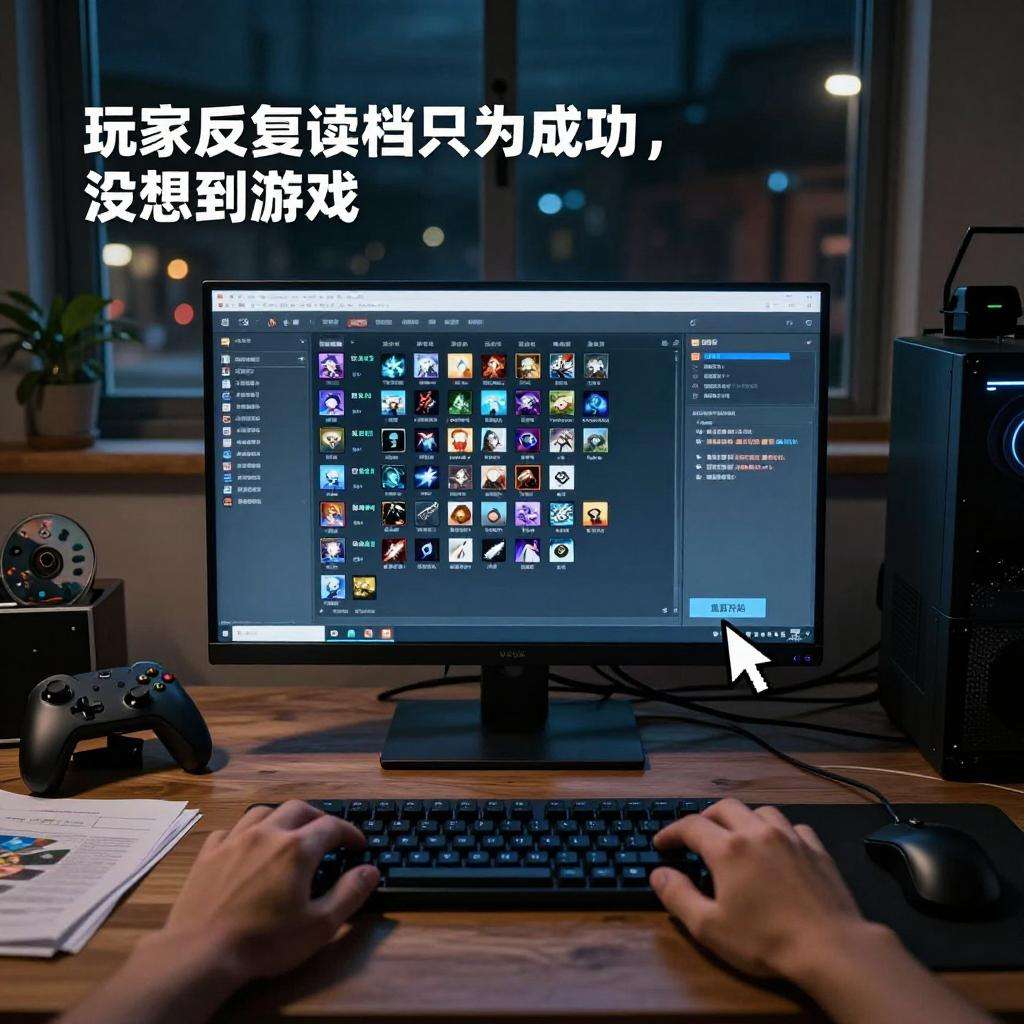 玩家反复读档只为成功，没想到游戏设计师竟在暗中鼓励失败