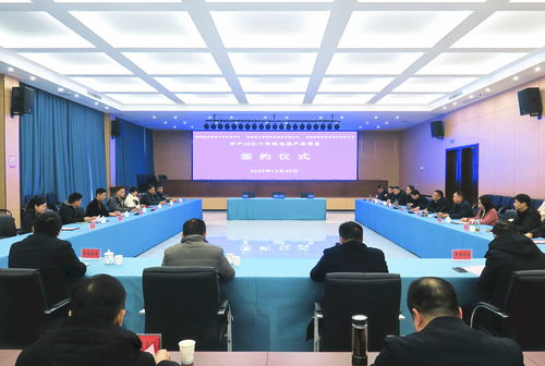 福建南王环保科技公司与安徽铭慧城公司合作项目在桐落户
