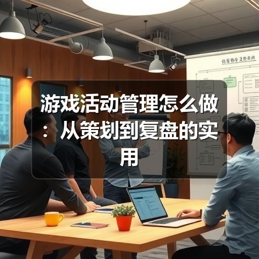 游戏活动管理怎么做:从策划到复盘的实用流程