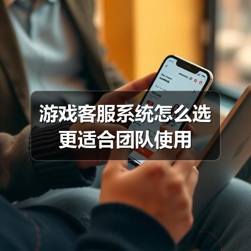 游戏客服系统怎么选更适合团队使用