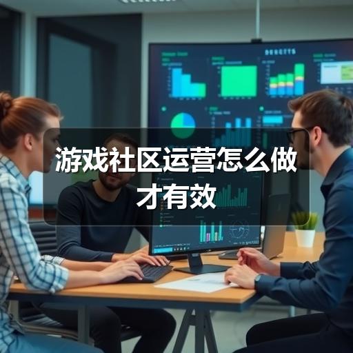 游戏社区运营怎么做才有效