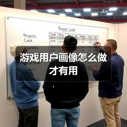 游戏用户画像怎么做才有用