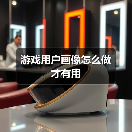 游戏用户画像怎么做才有用