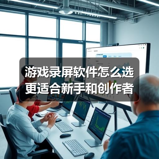 游戏录屏软件怎么选更适合新手和创作者