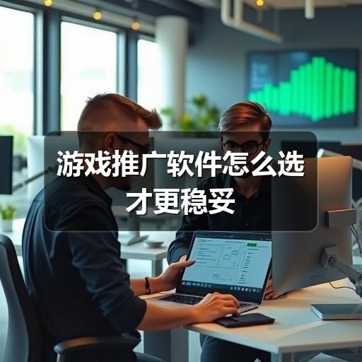 游戏推广软件怎么选才更稳妥