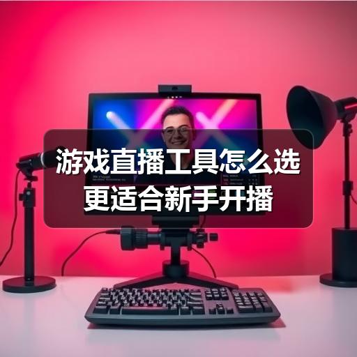 游戏直播工具怎么选更适合新手开播