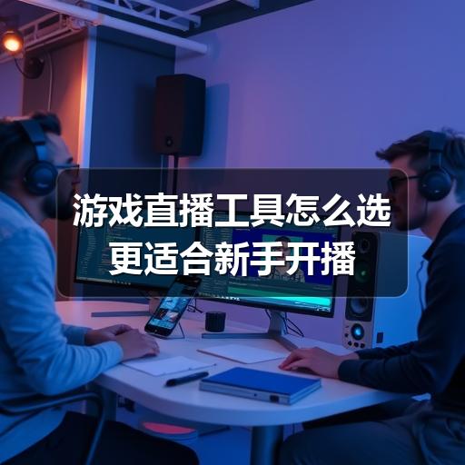 游戏直播工具怎么选更适合新手开播