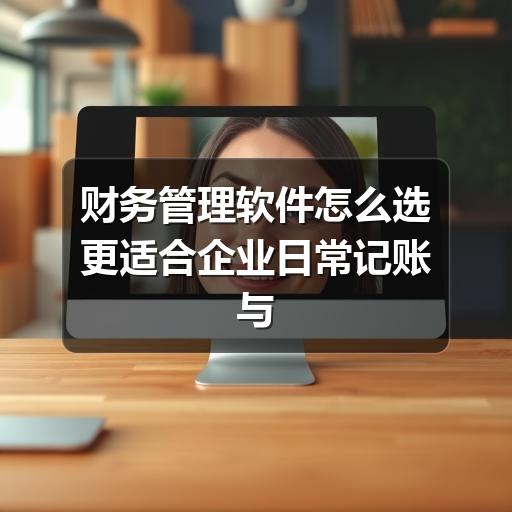 财务管理软件怎么选更适合企业日常记账与报表管理