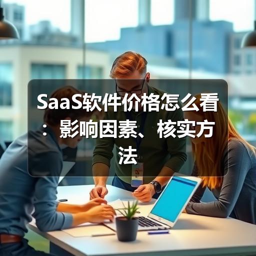 SaaS软件价格怎么看:影响因素、核实方法与选型建议