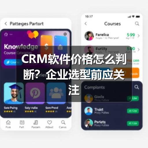 CRM软件价格怎么判断?企业选型前应关注这些成本因素