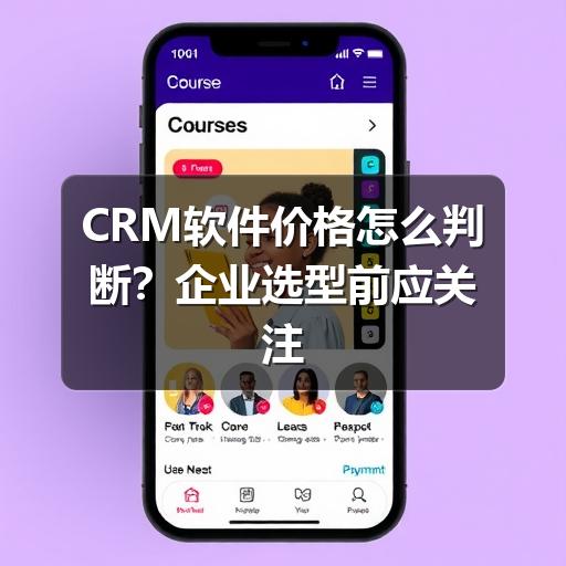 CRM软件价格怎么判断?企业选型前应关注这些成本因素