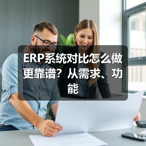ERP系统对比怎么做更靠谱？从需求、功能到实施风险的选型指南