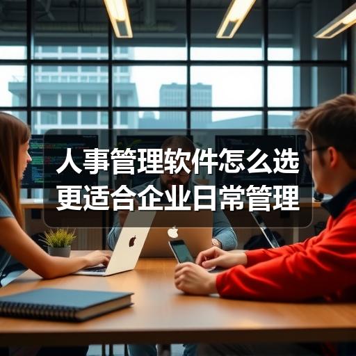 人事管理软件怎么选更适合企业日常管理
