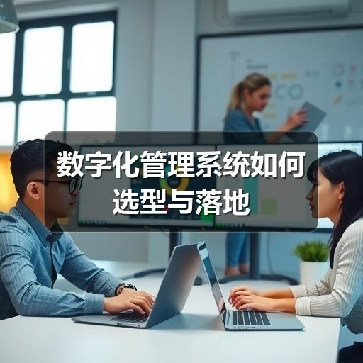 数字化管理系统如何选型与落地