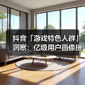 抖音「游戏特色人群」洞察:亿级用户画像提炼,9大细分人群如何获取?(图2) 抖音「游戏特色人群」洞察:亿级用户画像提炼,9大细分人群如何获取?(图2)