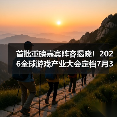 首批重磅嘉宾阵容揭晓！2026全球游戏产业大会定档7月31日，邀您“游此相见”