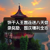 饼干人王国连送八天登录奖励，国庆福利全攻略